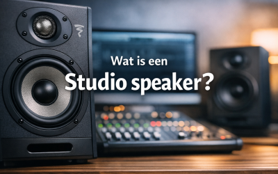 Wat is een Studio speaker en wat mag je hier extra van verwachten