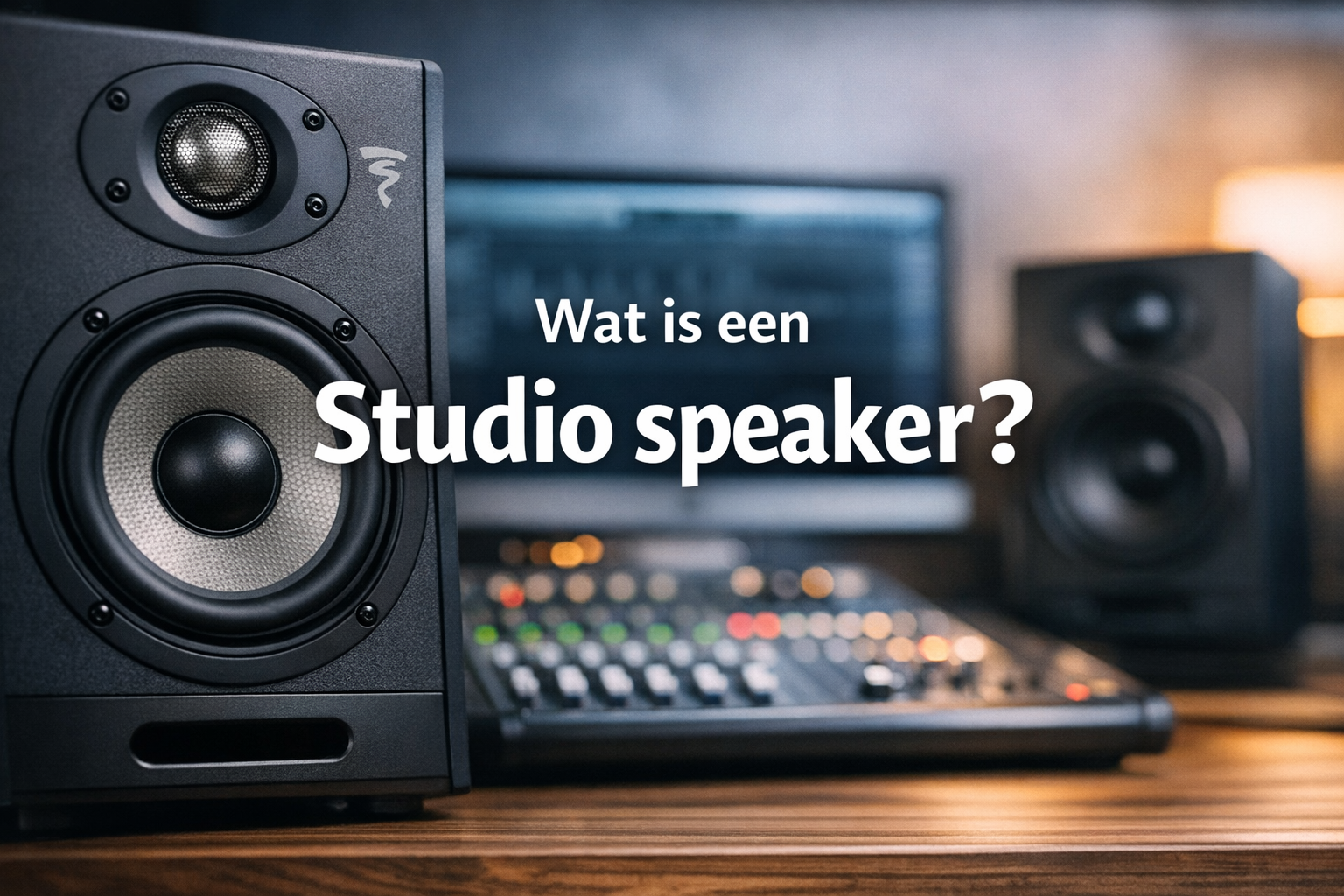 Wat-is-een-Studio-speaker Wat is een Studio speaker
