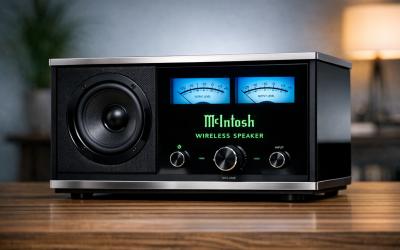 Stream optimaal met de draadloze McIntosh speaker